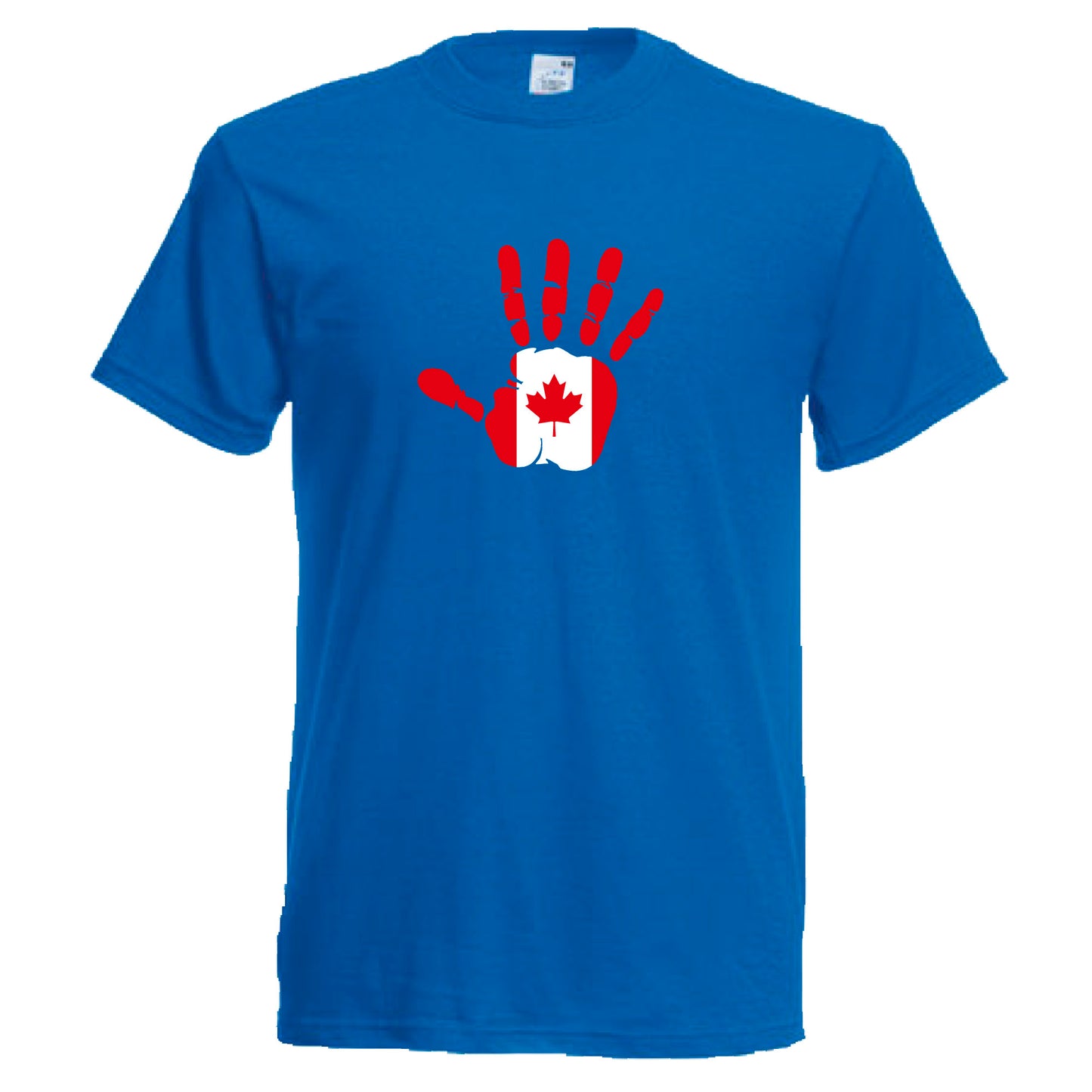 INDIGOS UG - T-Shirt Herren - Kanada - Hand - Fussball