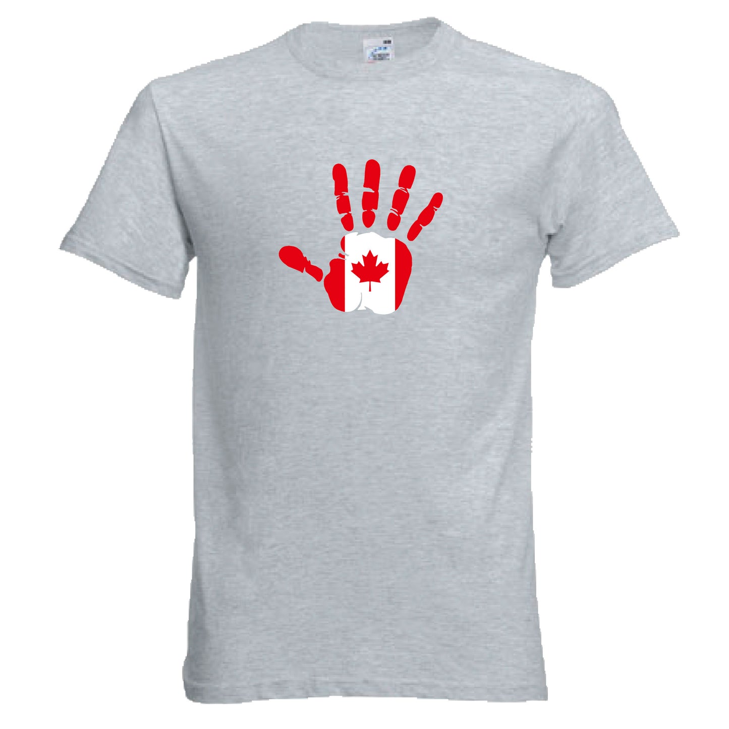 INDIGOS UG - T-Shirt Herren - Kanada - Hand - Fussball