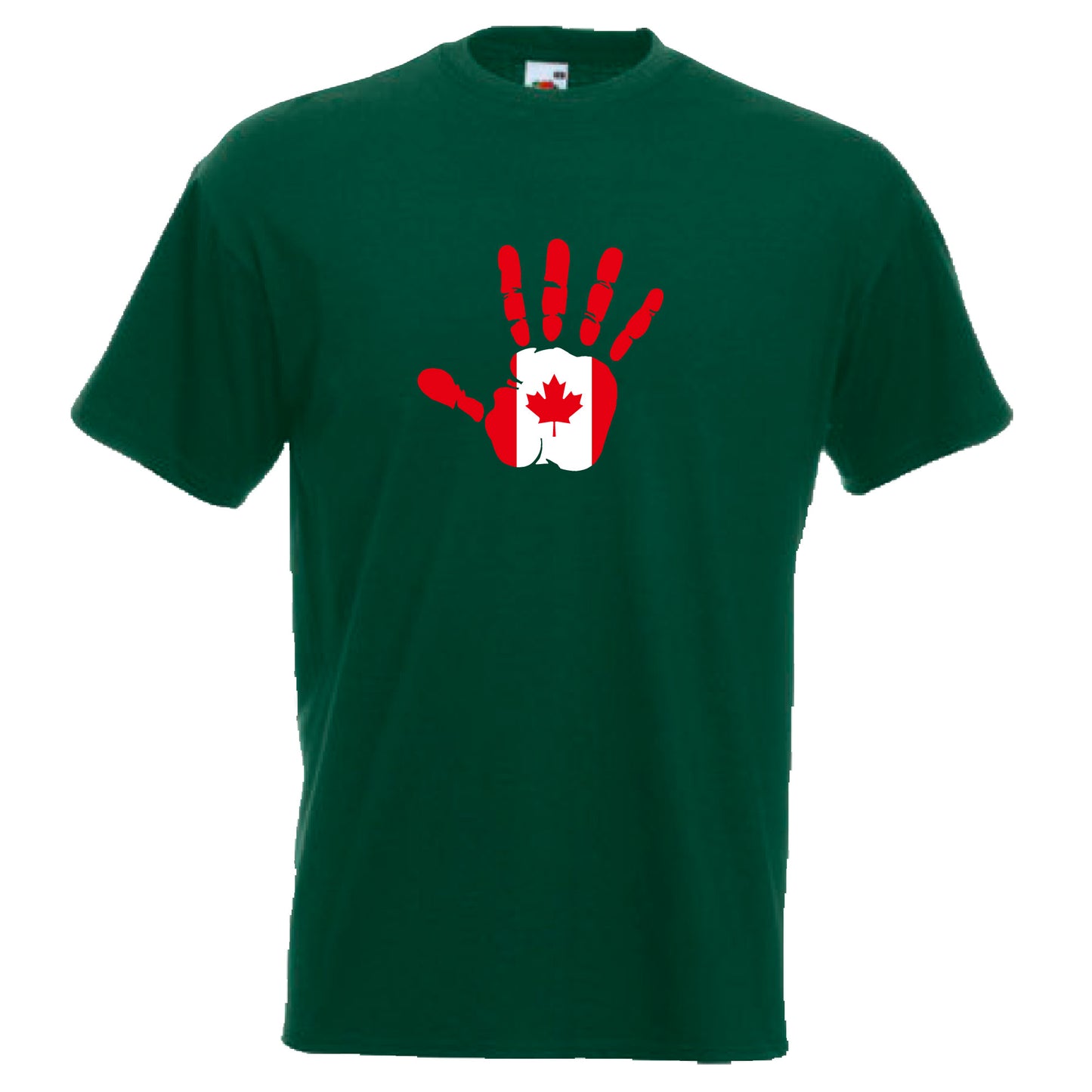INDIGOS UG - T-Shirt Herren - Kanada - Hand - Fussball