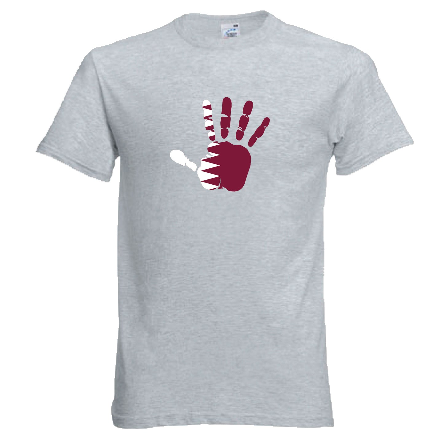 INDIGOS UG - T-Shirt Herren - Katar - Hand - Fussball