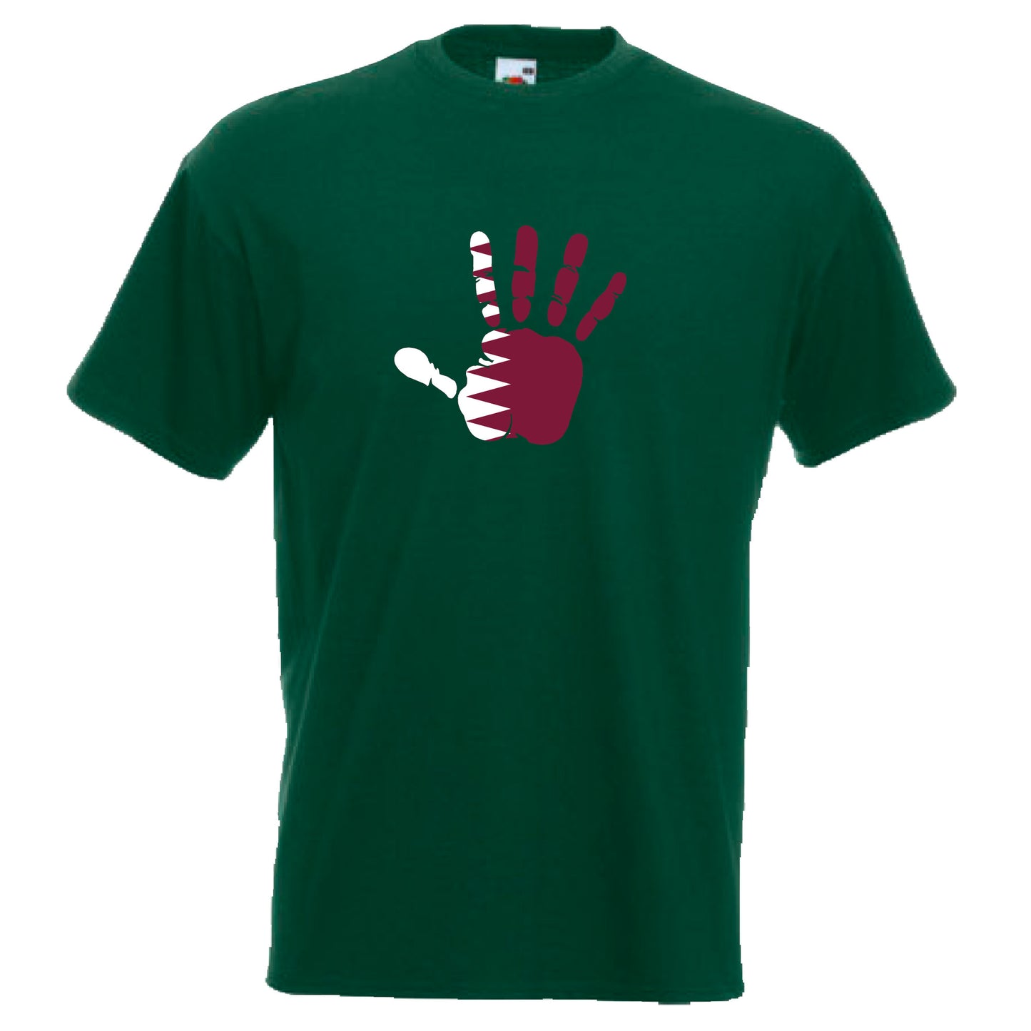 INDIGOS UG - T-Shirt Herren - Katar - Hand - Fussball
