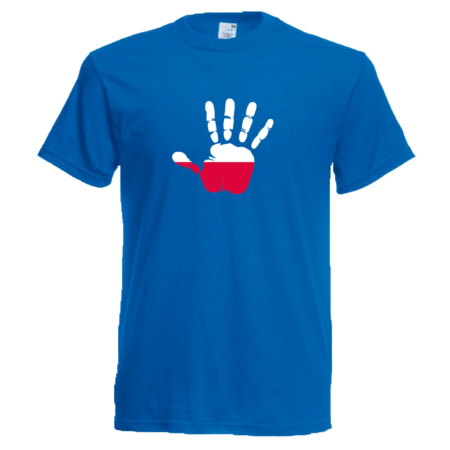 INDIGOS UG - T-Shirt Herren - Polen - Hand - Fussball
