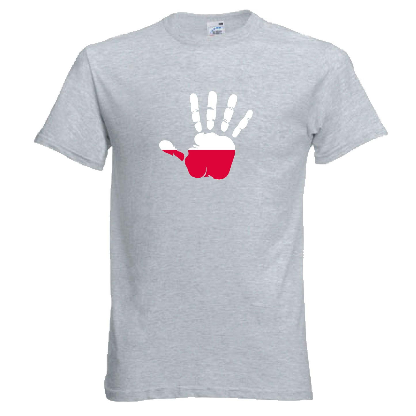 INDIGOS UG - T-Shirt Herren - Polen - Hand - Fussball