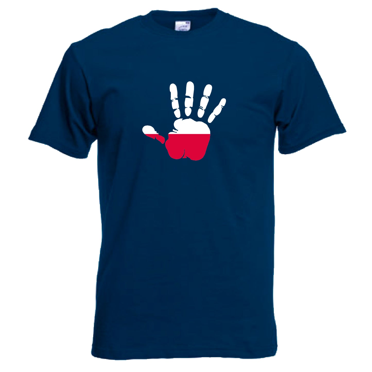 INDIGOS UG - T-Shirt Herren - Polen - Hand - Fussball