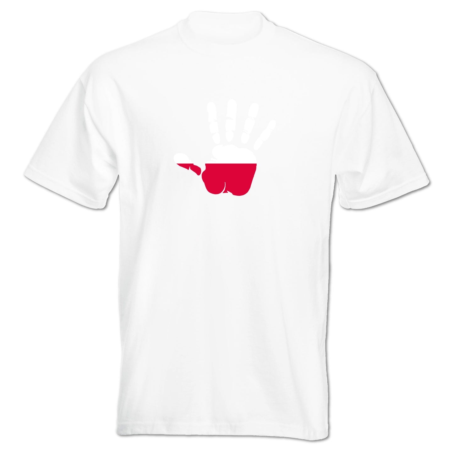 INDIGOS UG - T-Shirt Herren - Polen - Hand - Fussball