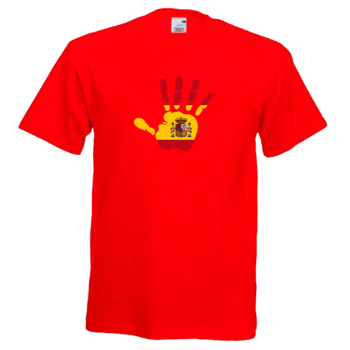 INDIGOS UG - T-Shirt Herren - Spanien - Hand - Fussball