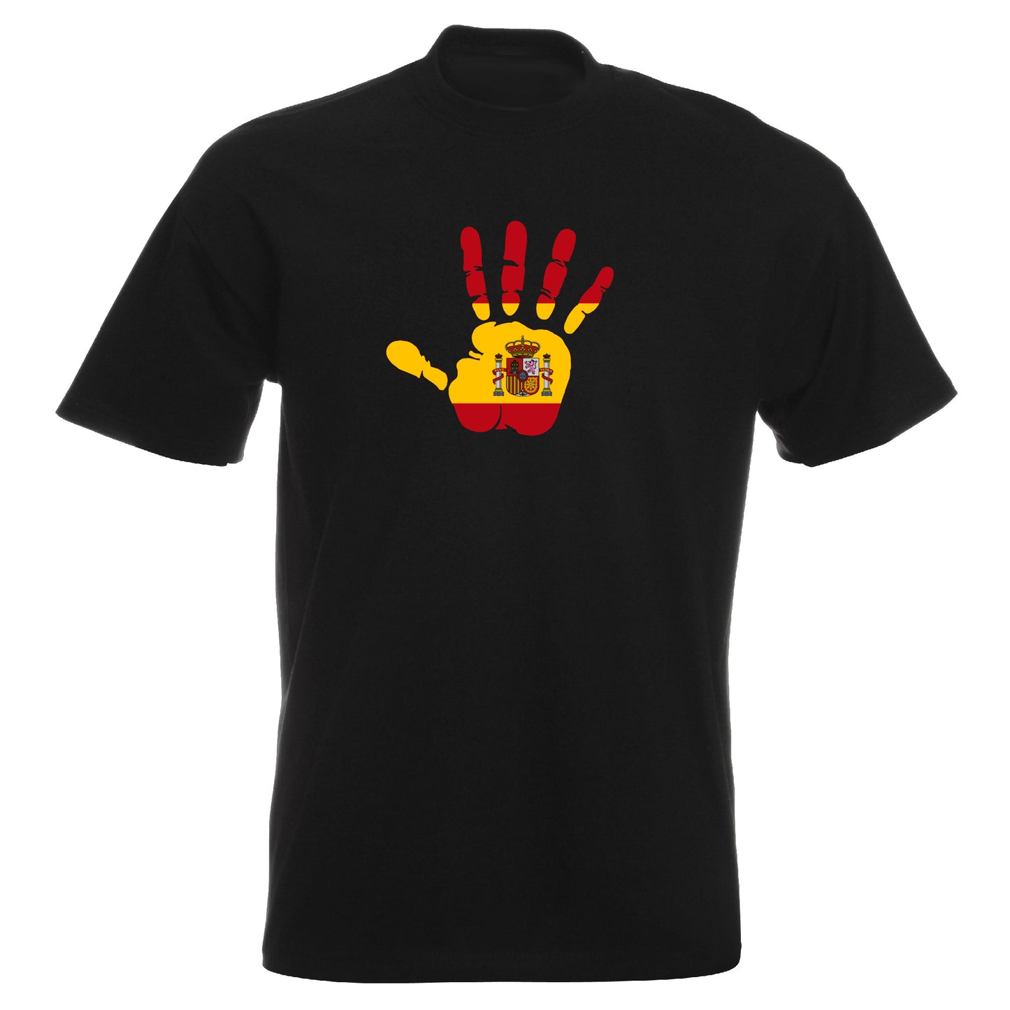 INDIGOS UG - T-Shirt Herren - Spanien - Hand - Fussball