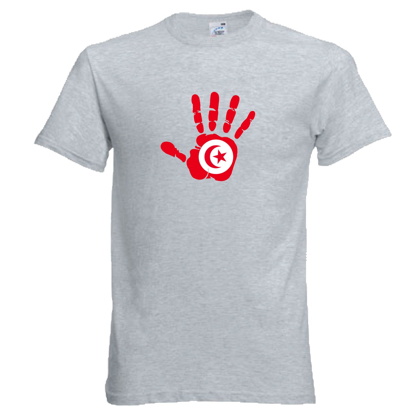 INDIGOS UG - T-Shirt Herren - Tunesien - Hand - Fussball