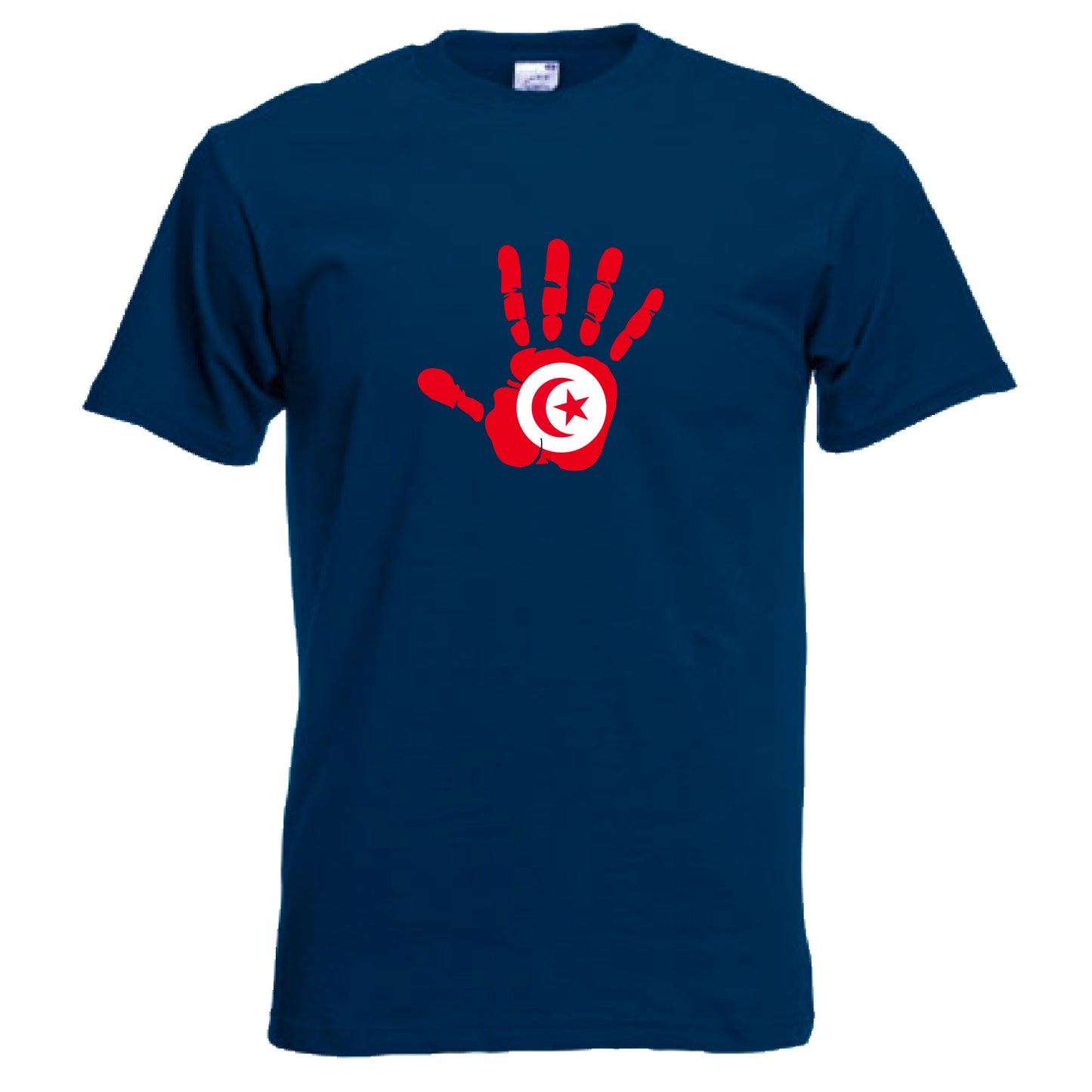INDIGOS UG - T-Shirt Herren - Tunesien - Hand - Fussball