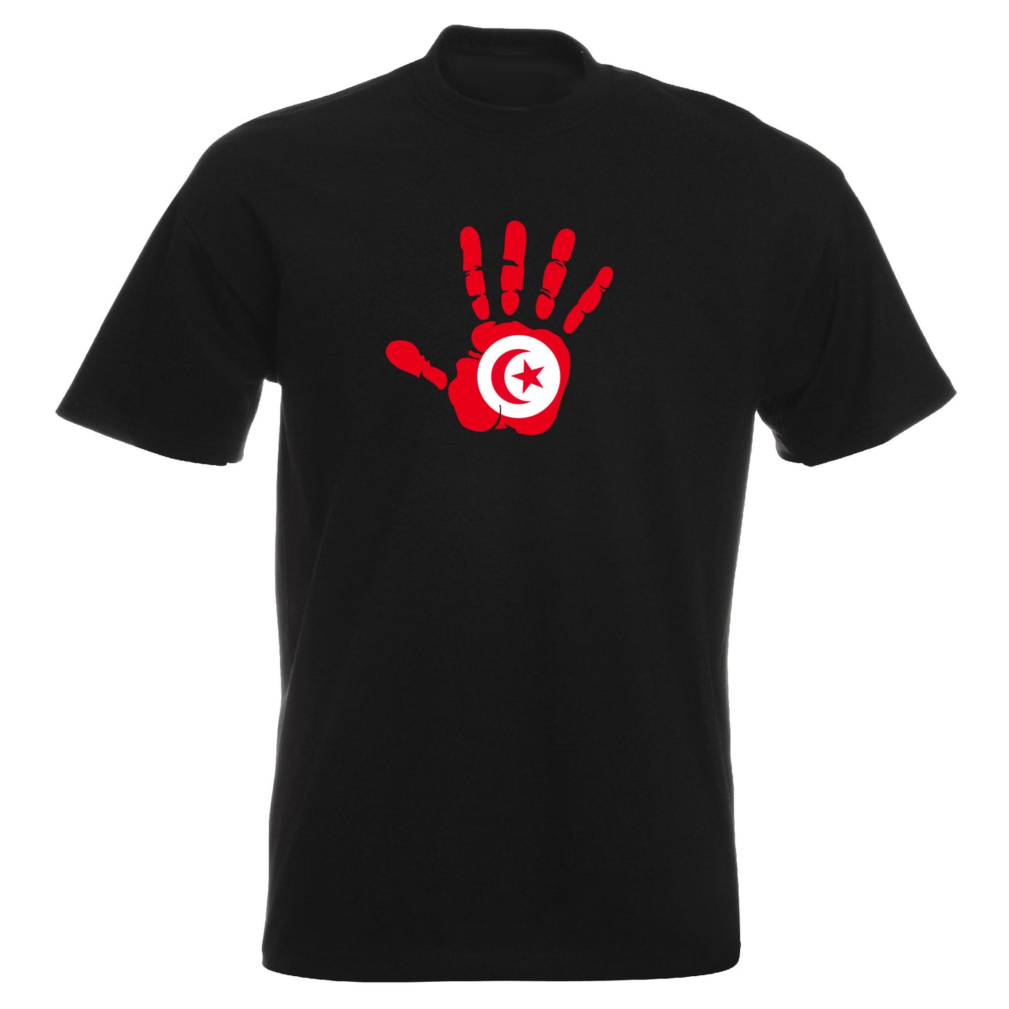 INDIGOS UG - T-Shirt Herren - Tunesien - Hand - Fussball