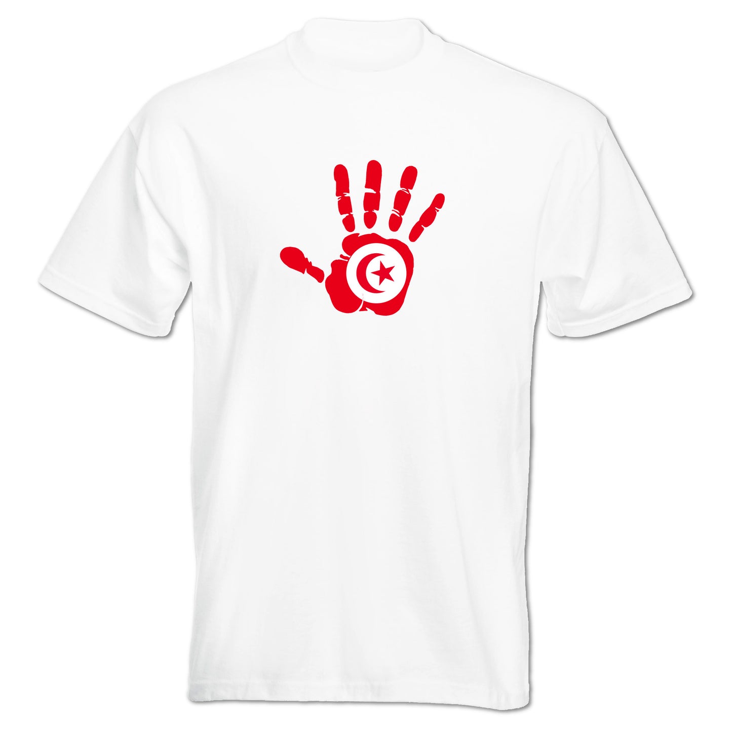 INDIGOS UG - T-Shirt Herren - Tunesien - Hand - Fussball