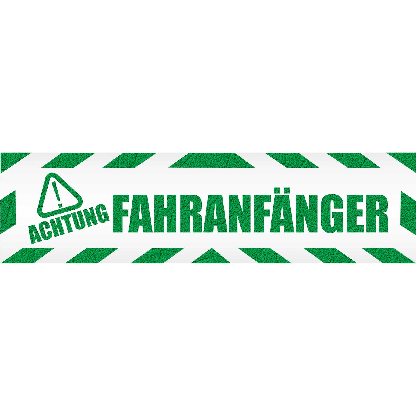 Magnetschild "ACHTUNG ! - Fahranfänger" - Magnetfolie für Auto - LKW - Truck - Baustelle - Firma