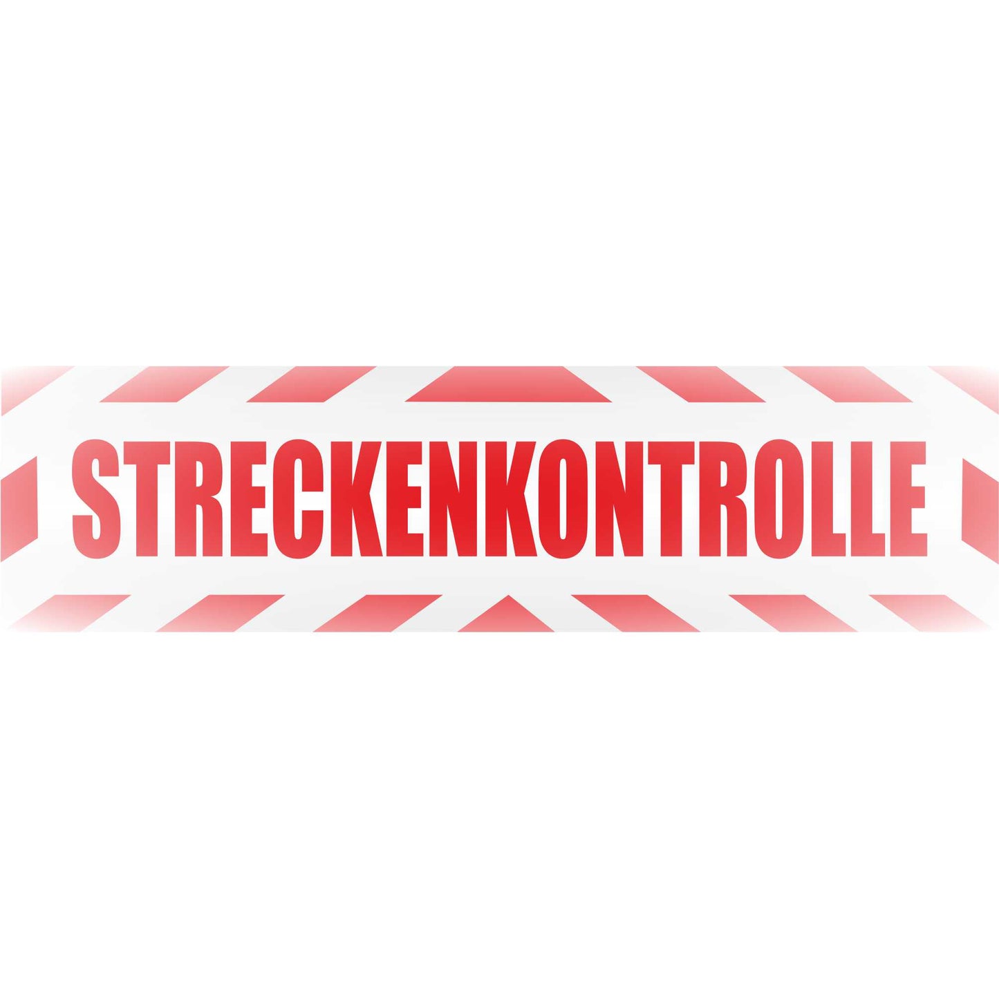 Magnetschild - Streckenkontrolle - Magnetfolie für Auto - LKW - Truck - Baustelle - Firma