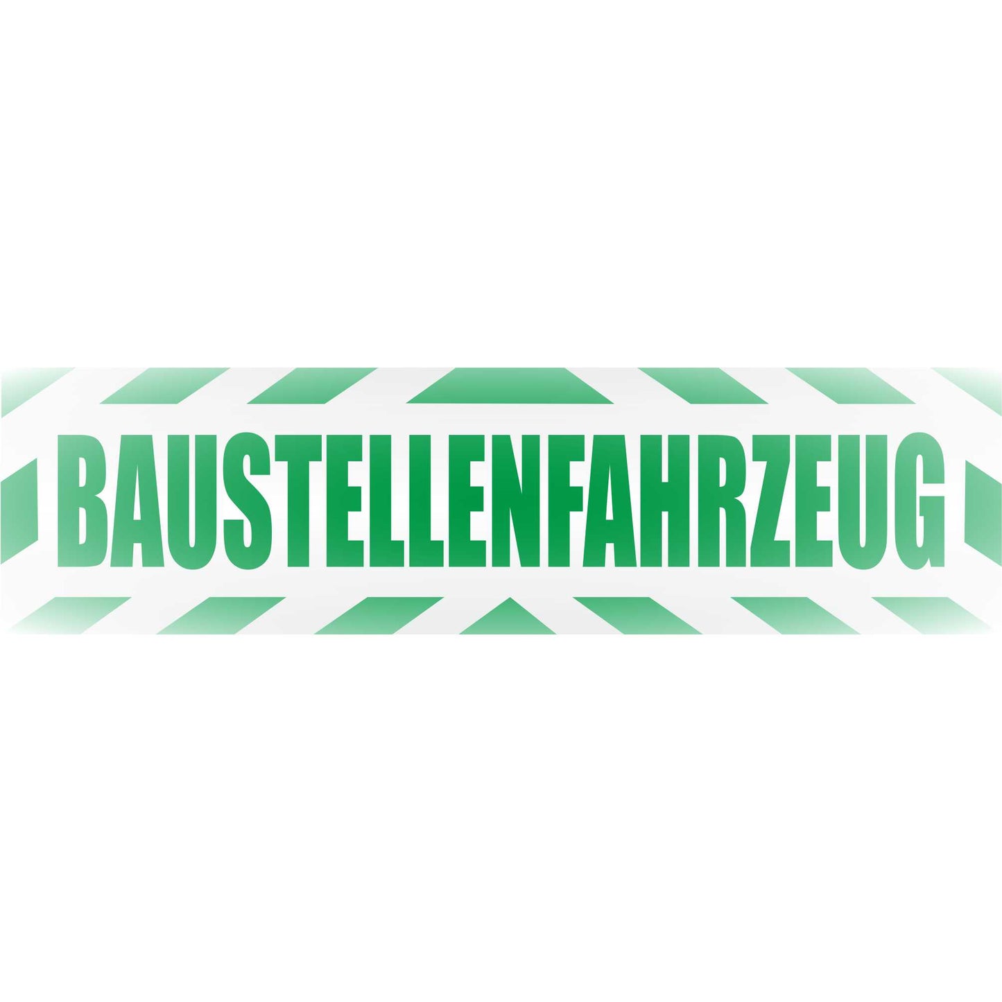 Magnetschild - Baustellenfahrzeug - Magnetfolie für Auto - LKW - Truck - Baustelle - Firma