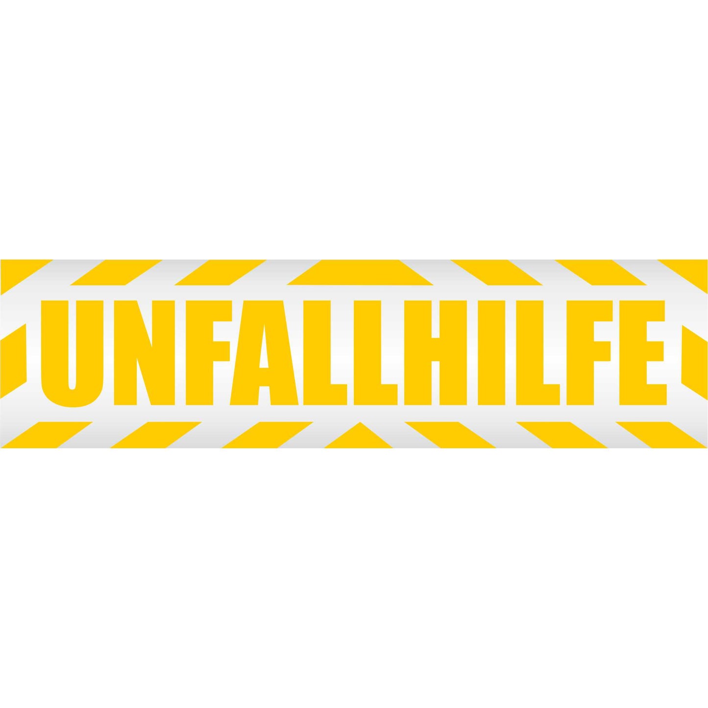 Magnetschild - Unfallhilfe - Magnetfolie für Auto - LKW - Truck - Baustelle - Firma