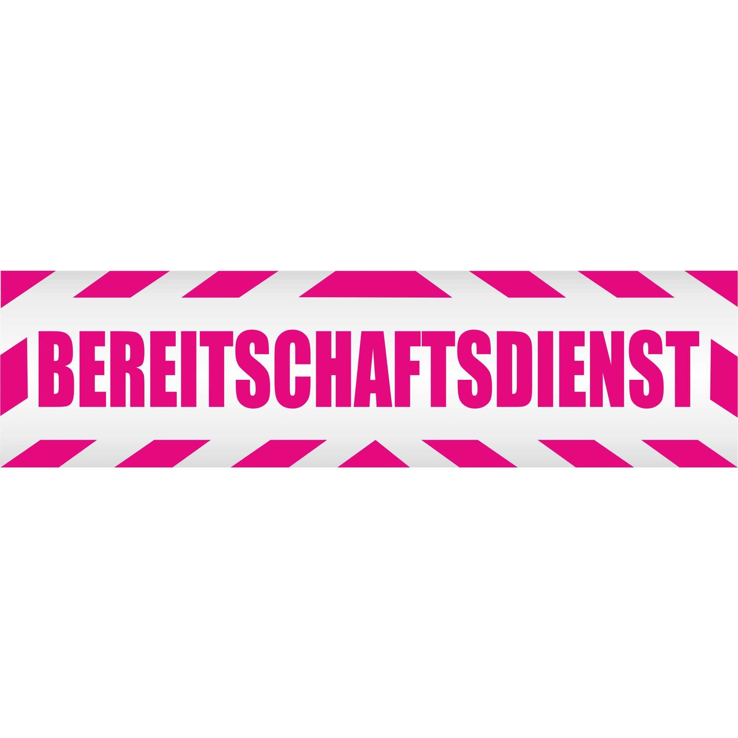 Magnetschild - Bereitschaftsdienst - Magnetfolie für Auto - LKW - Truck - Baustelle - Firma