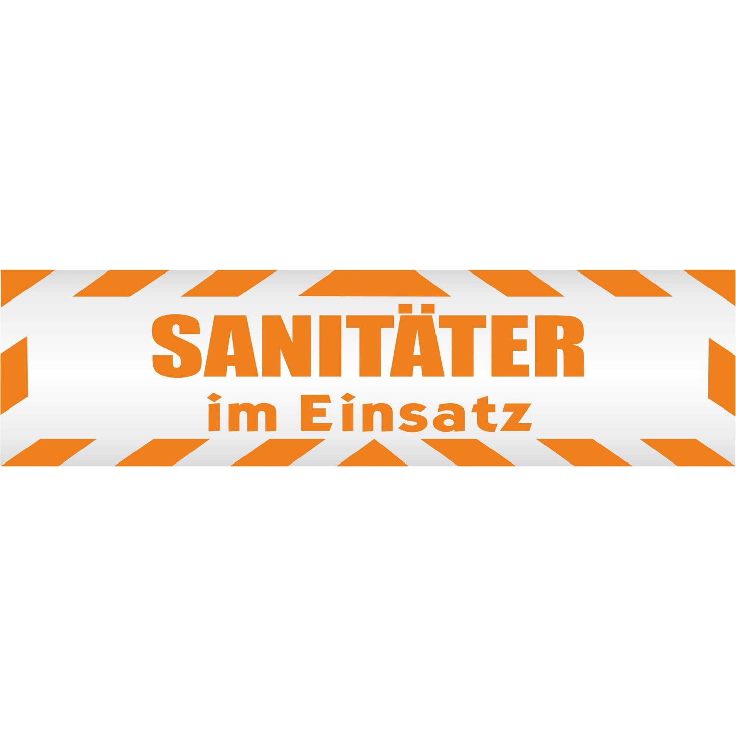Magnetschild - Sanitäter im Einsatz - Magnetfolie für Auto - LKW - Truck - Baustelle - Firma