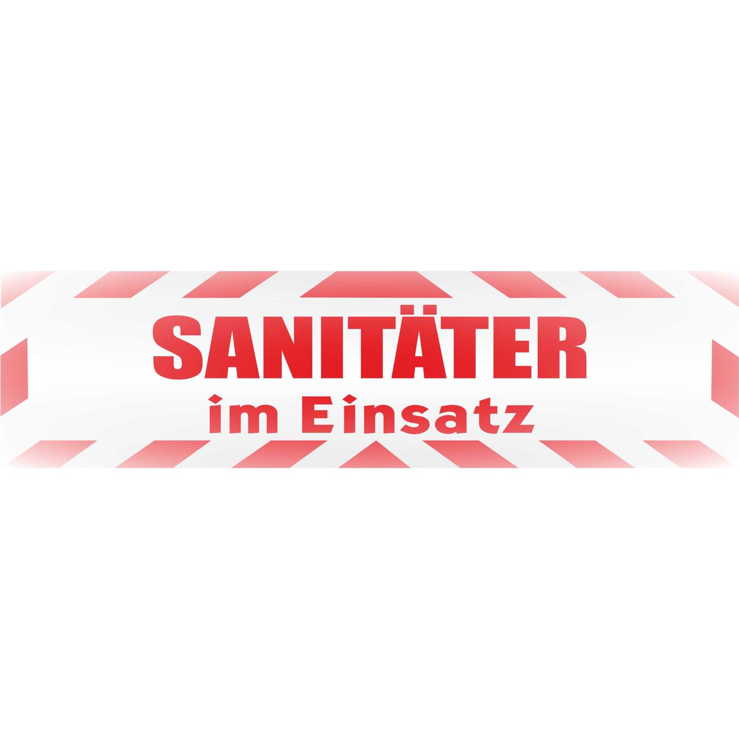 Magnetschild - Sanitäter im Einsatz - Magnetfolie für Auto - LKW - Truck - Baustelle - Firma