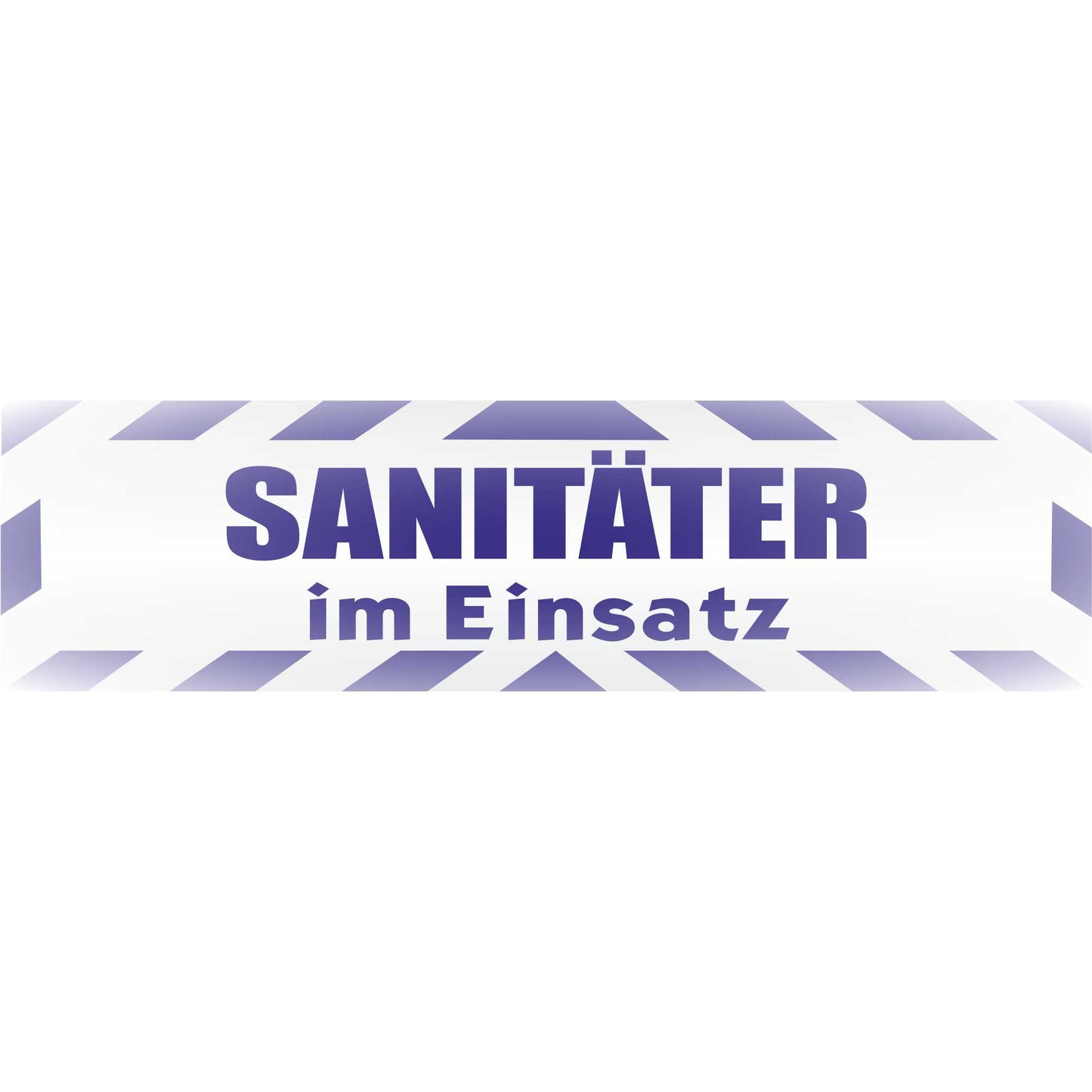 Magnetschild - Sanitäter im Einsatz - Magnetfolie für Auto - LKW - Truck - Baustelle - Firma