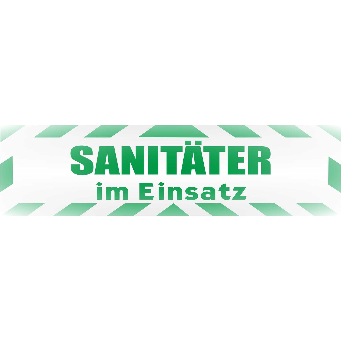 Magnetschild - Sanitäter im Einsatz - Magnetfolie für Auto - LKW - Truck - Baustelle - Firma