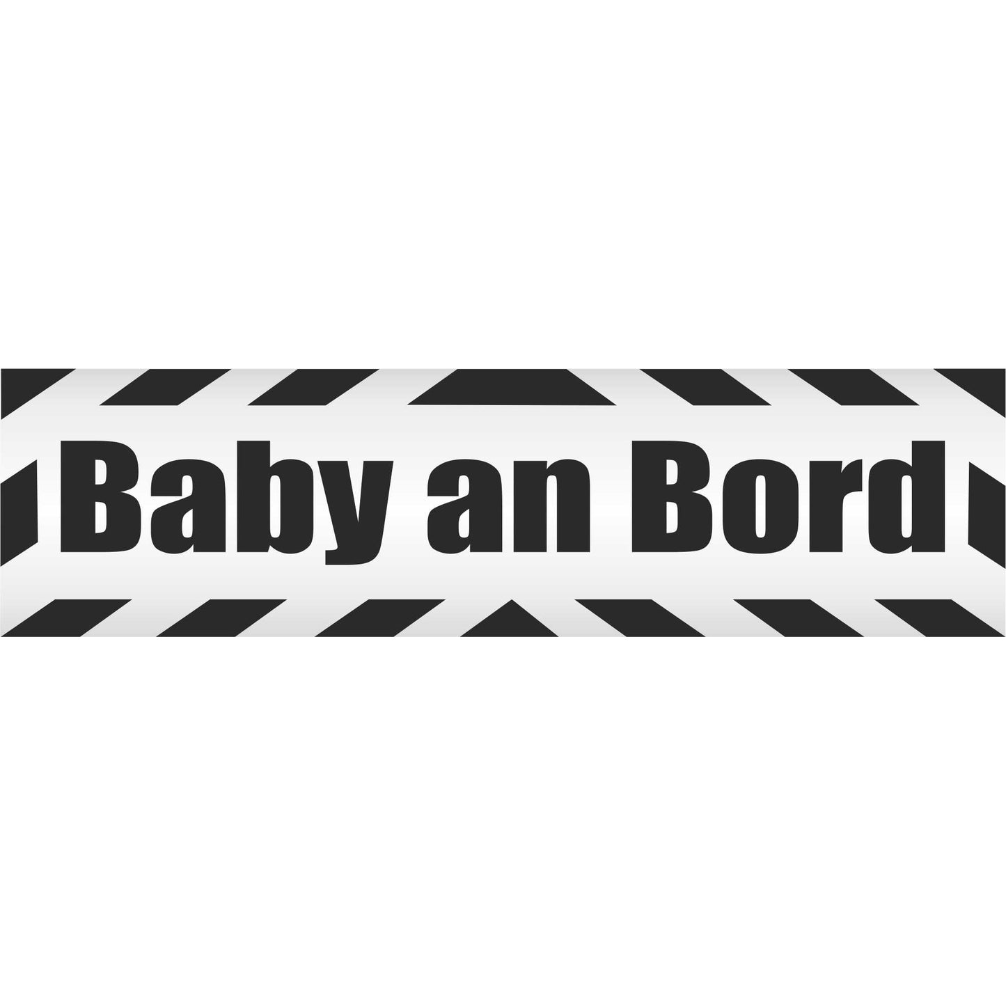 Magnetschild - Baby an Bord - Magnetfolie für Auto - LKW - Truck - Baustelle - Firma