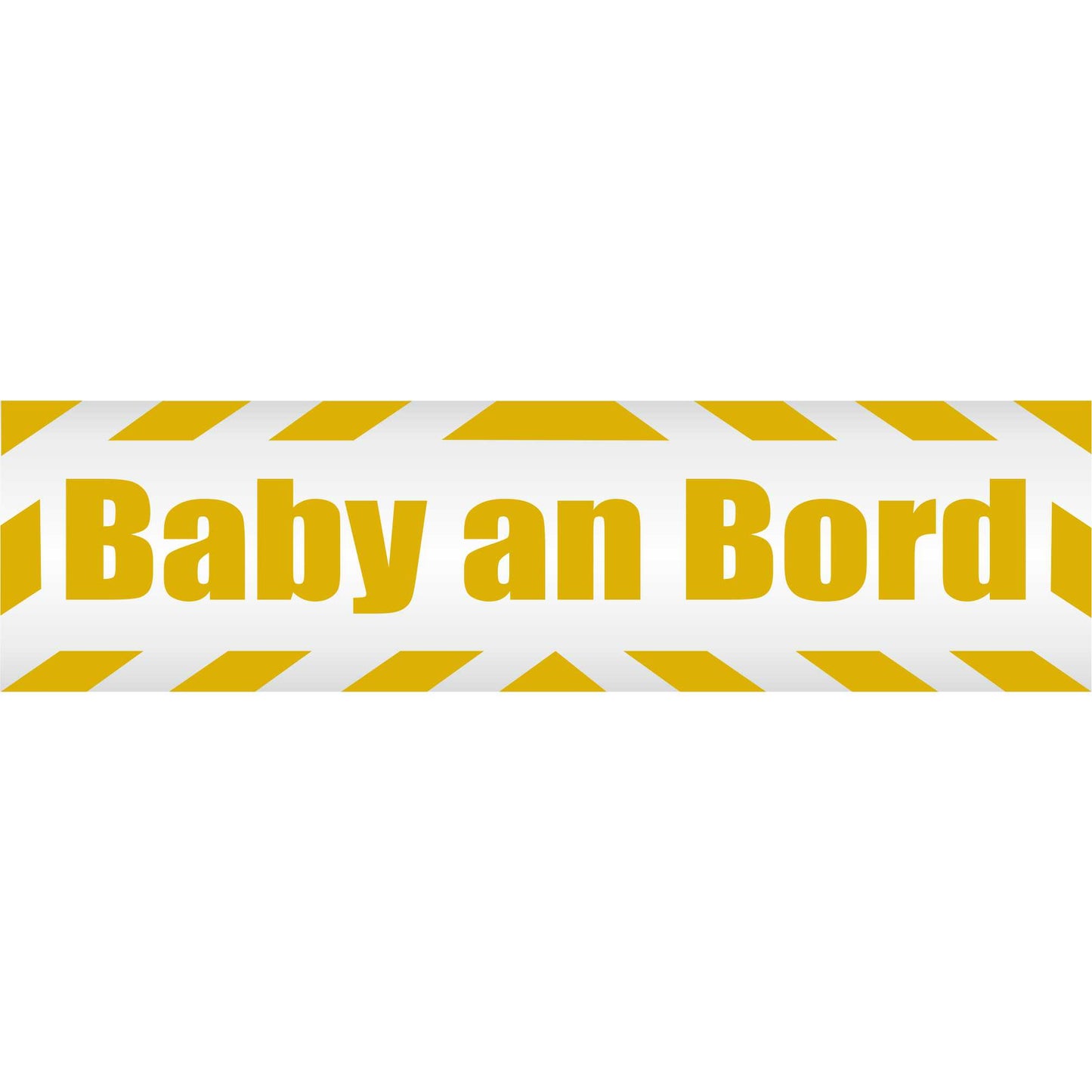 Magnetschild - Baby an Bord - Magnetfolie für Auto - LKW - Truck - Baustelle - Firma