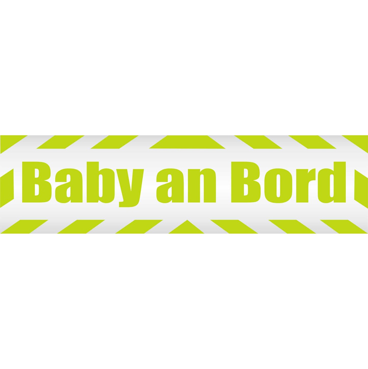 Magnetschild - Baby an Bord - Magnetfolie für Auto - LKW - Truck - Baustelle - Firma