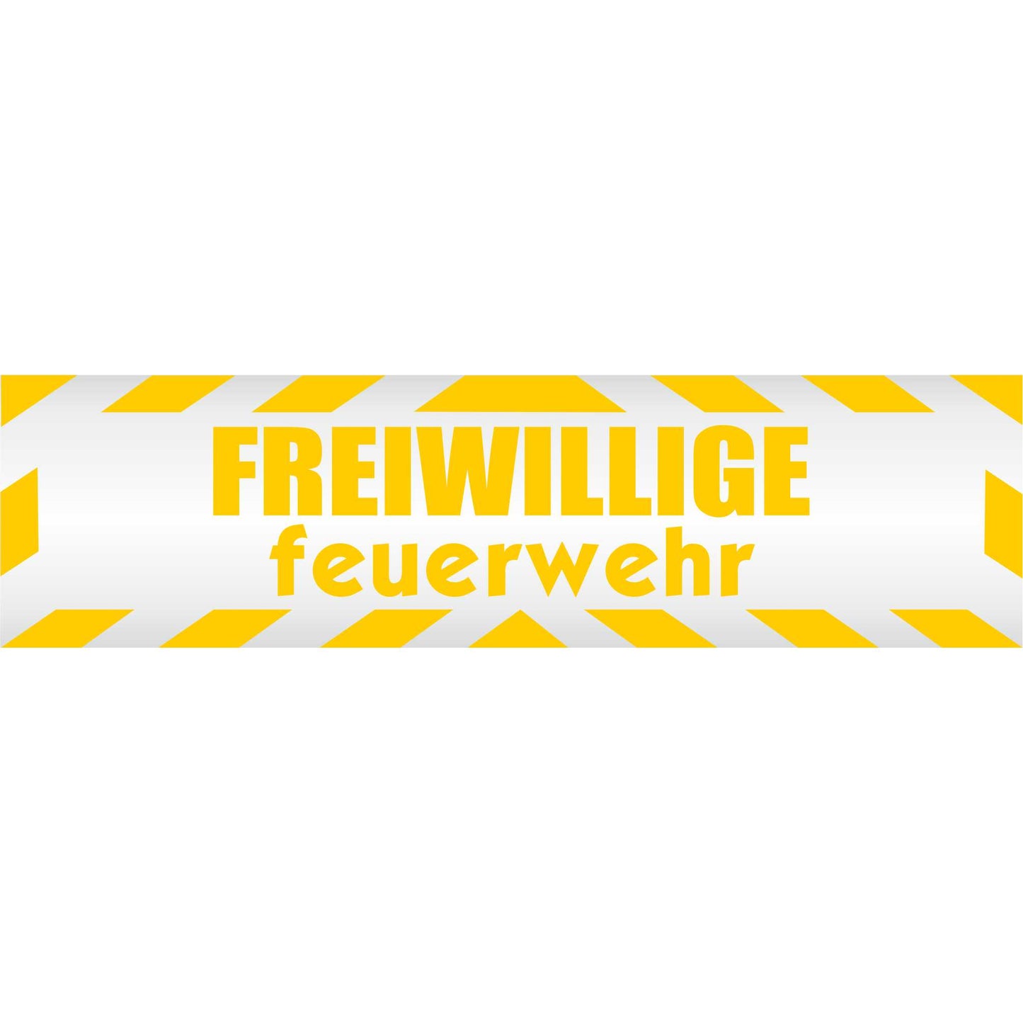 Magnetschild - Freiwillige Feuerwehr - Magnetfolie für Auto - LKW - Truck - Baustelle - Firma