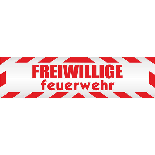 Magnetschild - Freiwillige Feuerwehr - Magnetfolie für Auto - LKW - Truck - Baustelle - Firma