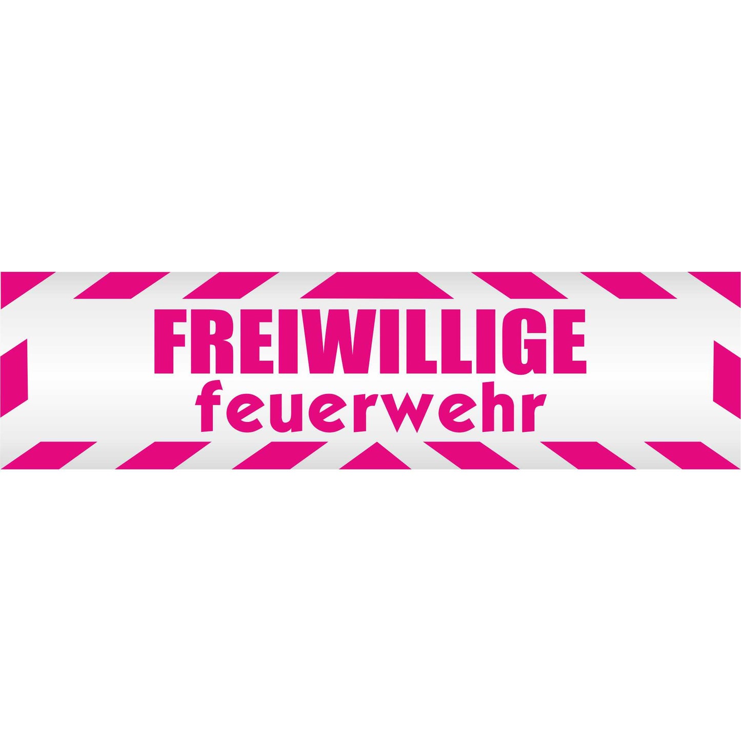 Magnetschild - Freiwillige Feuerwehr - Magnetfolie für Auto - LKW - Truck - Baustelle - Firma