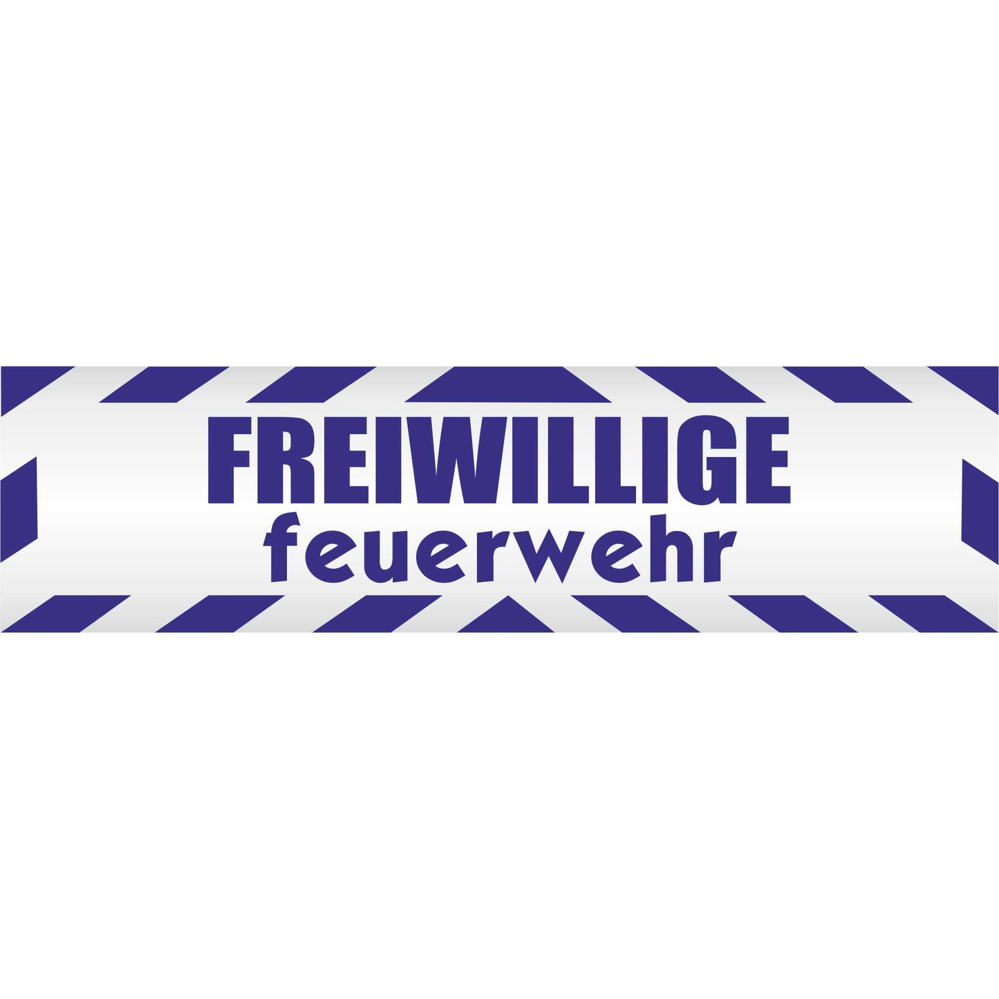 Magnetschild - Freiwillige Feuerwehr - Magnetfolie für Auto - LKW - Truck - Baustelle - Firma