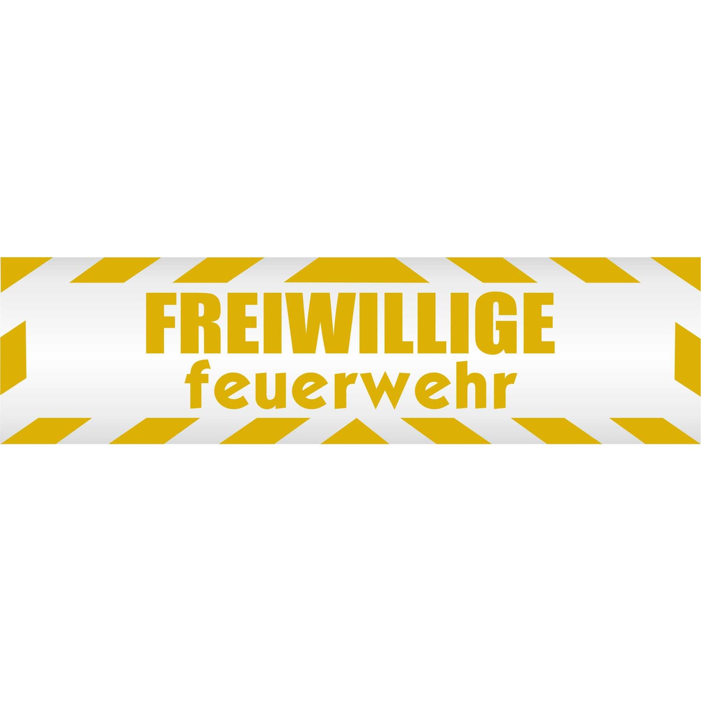Magnetschild - Freiwillige Feuerwehr - Magnetfolie für Auto - LKW - Truck - Baustelle - Firma