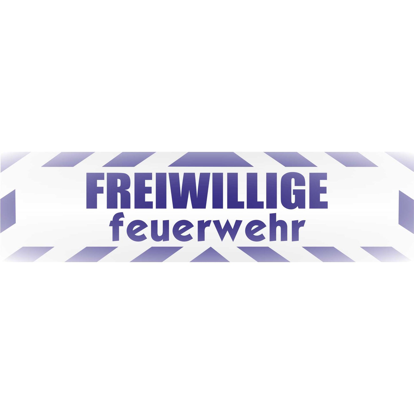 Magnetschild - Freiwillige Feuerwehr - Magnetfolie für Auto - LKW - Truck - Baustelle - Firma