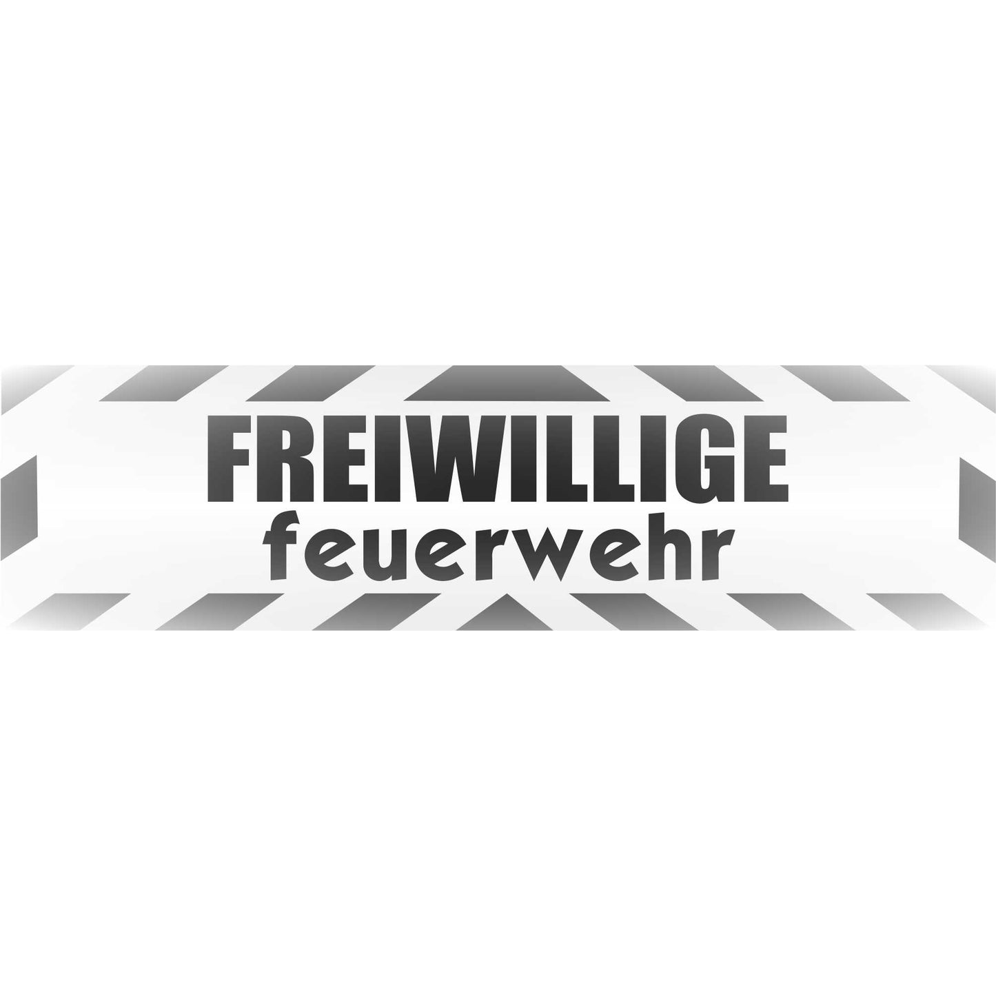 Magnetschild - Freiwillige Feuerwehr - Magnetfolie für Auto - LKW - Truck - Baustelle - Firma