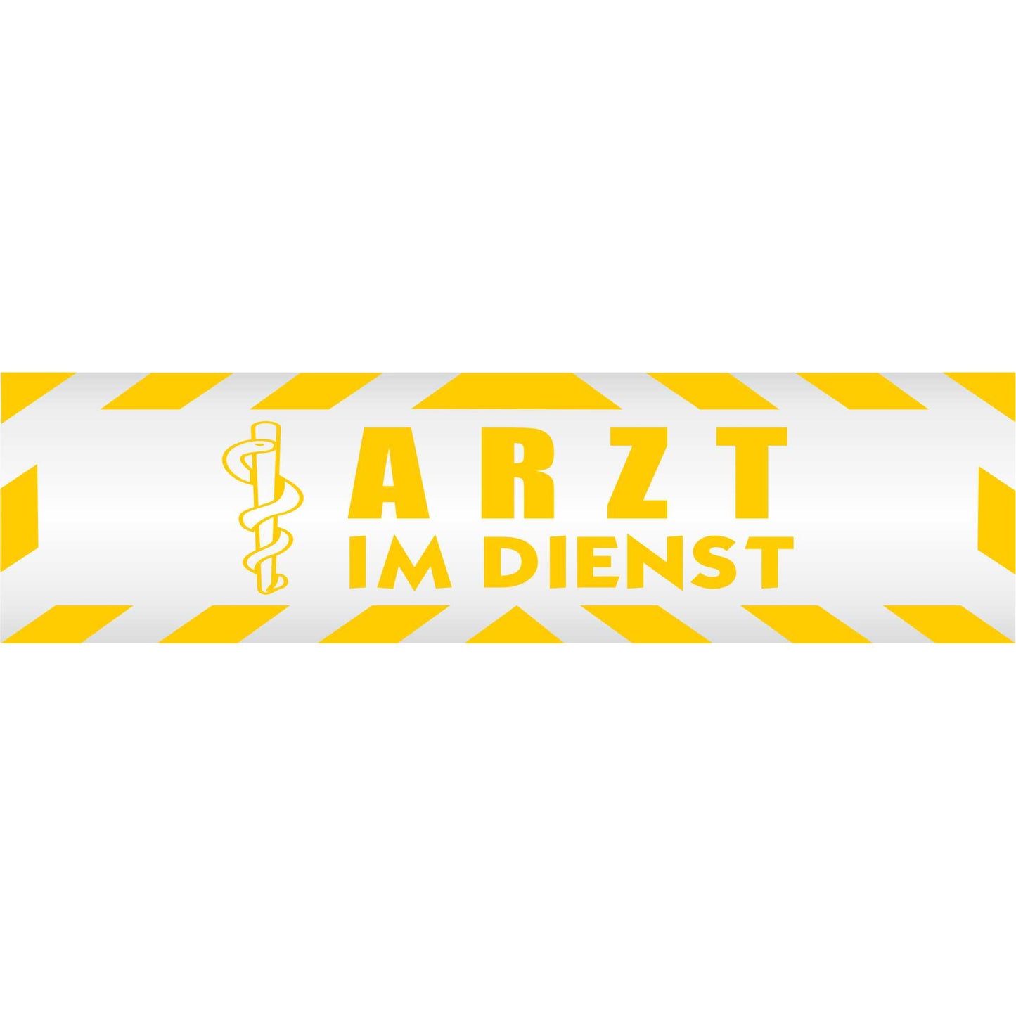 Magnetschild - Arzt im Dienst - Magnetfolie für Auto - LKW - Truck - Baustelle - Firma