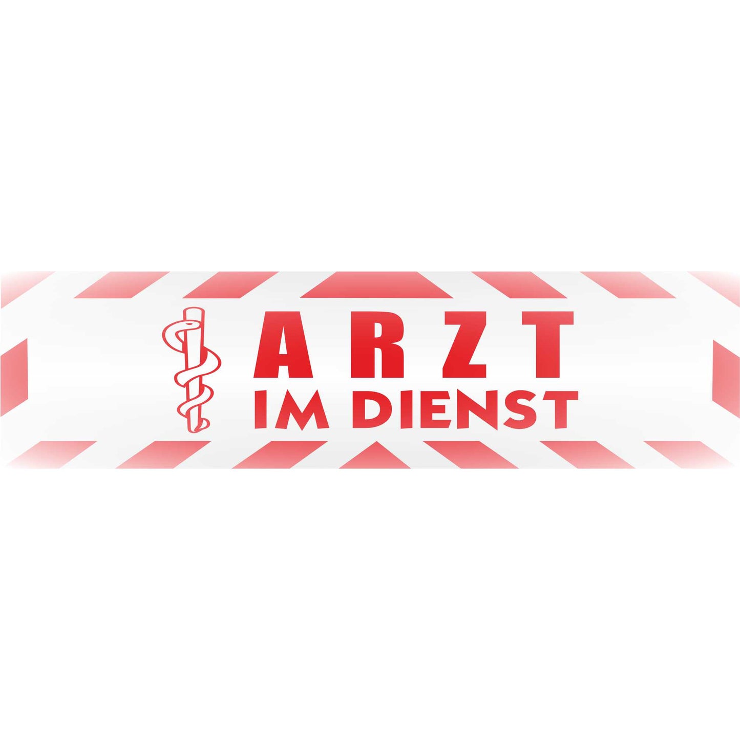 Magnetschild - Arzt im Dienst - Magnetfolie für Auto - LKW - Truck - Baustelle - Firma