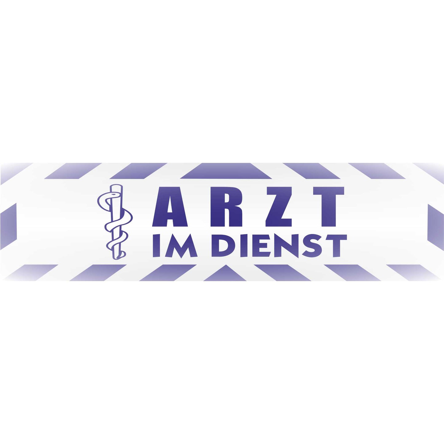 Magnetschild - Arzt im Dienst - Magnetfolie für Auto - LKW - Truck - Baustelle - Firma