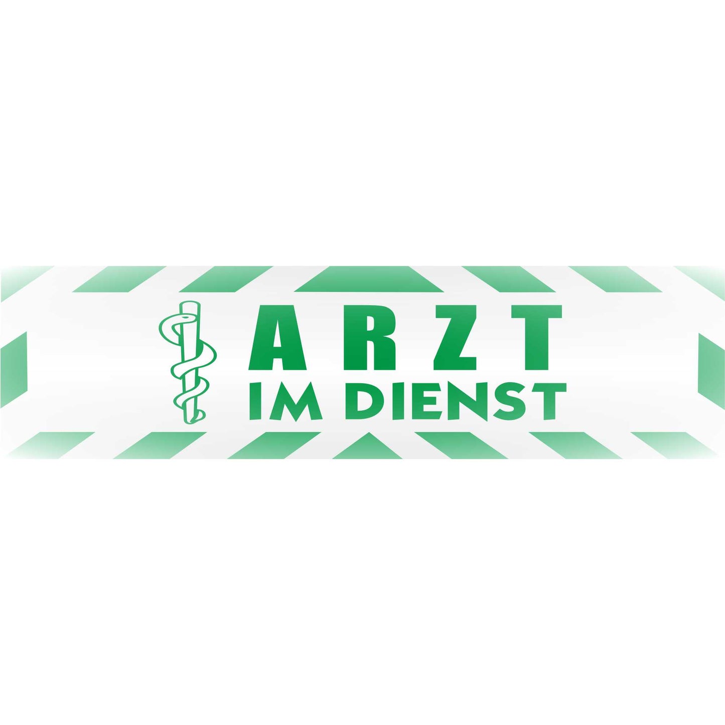 Magnetschild - Arzt im Dienst - Magnetfolie für Auto - LKW - Truck - Baustelle - Firma