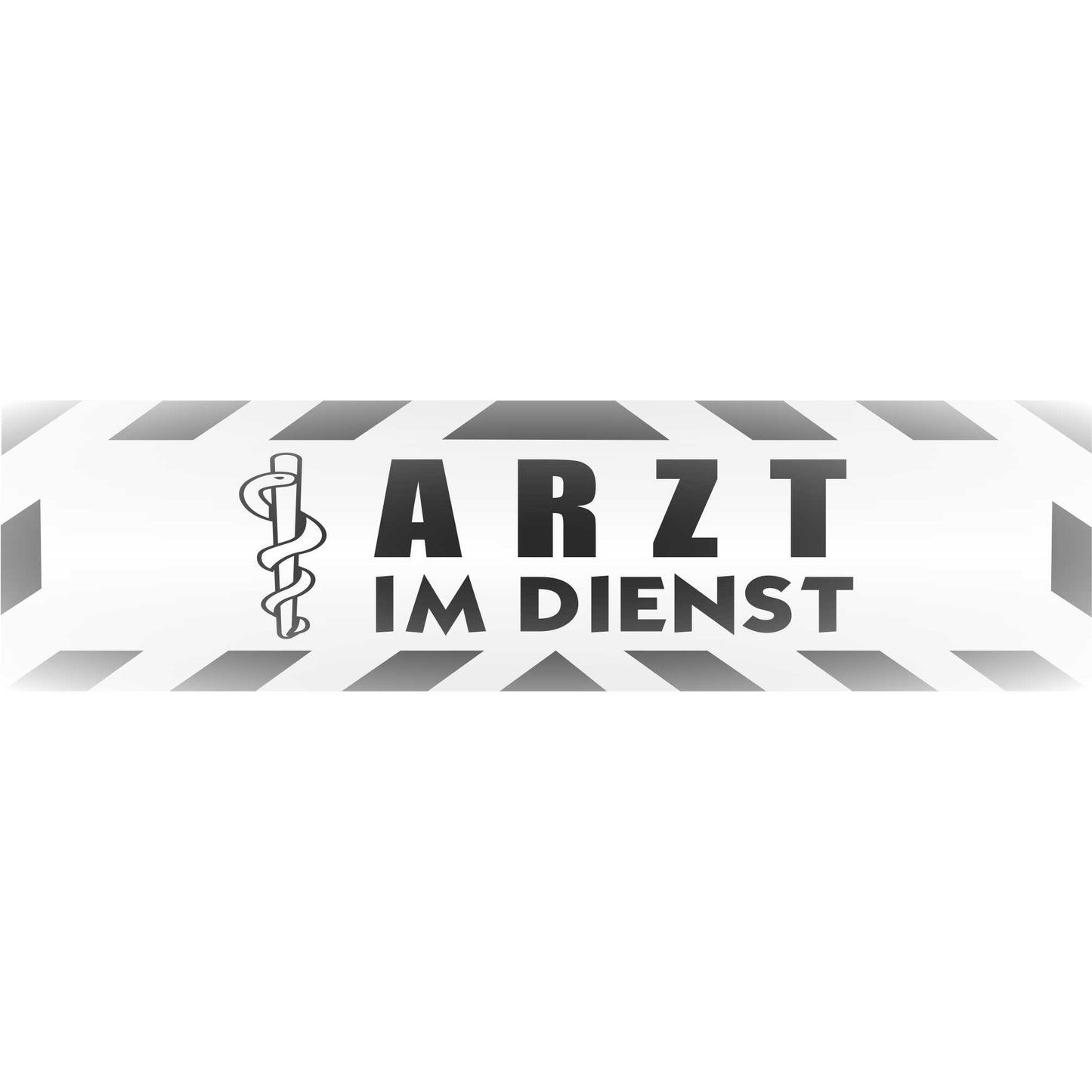 Magnetschild - Arzt im Dienst - Magnetfolie für Auto - LKW - Truck - Baustelle - Firma