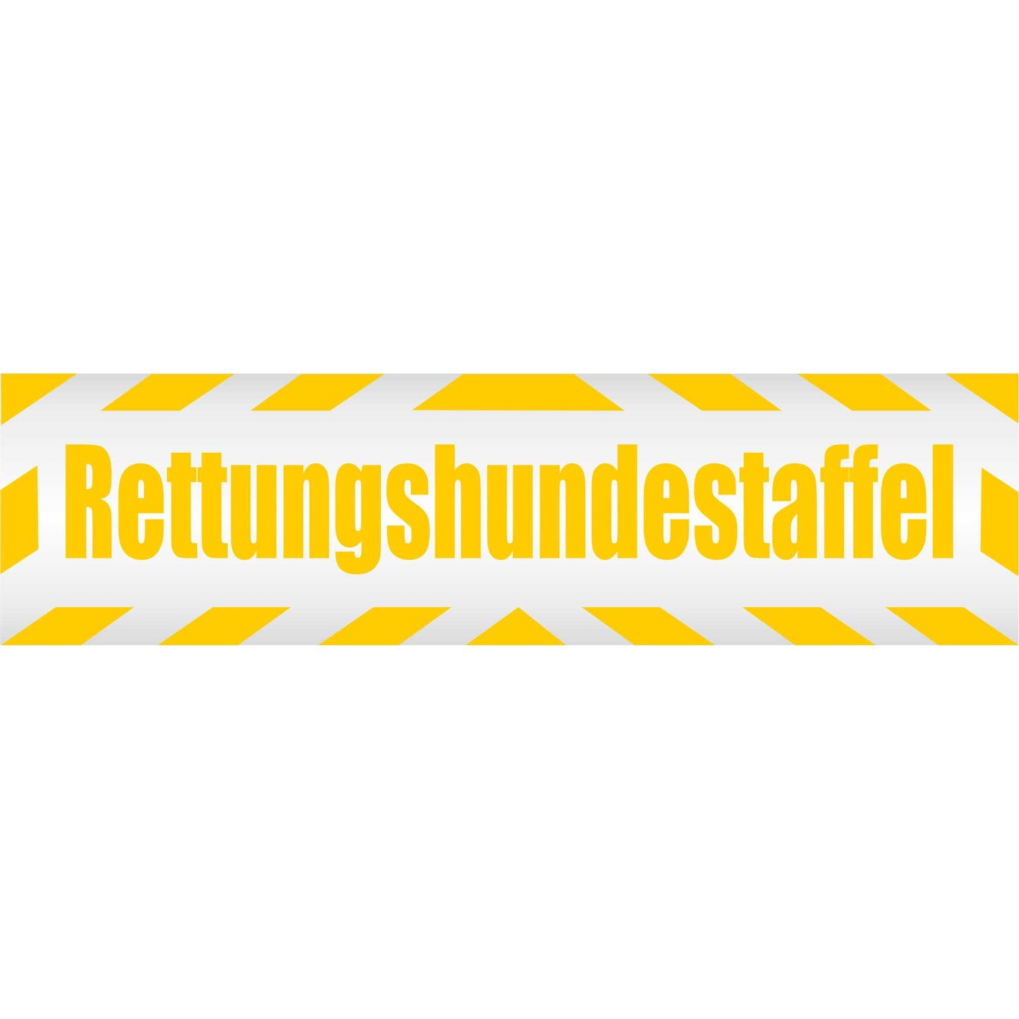 Magnetschild - Rettungshundestaffel - Magnetfolie für Auto - LKW - Truck - Baustelle - Firma