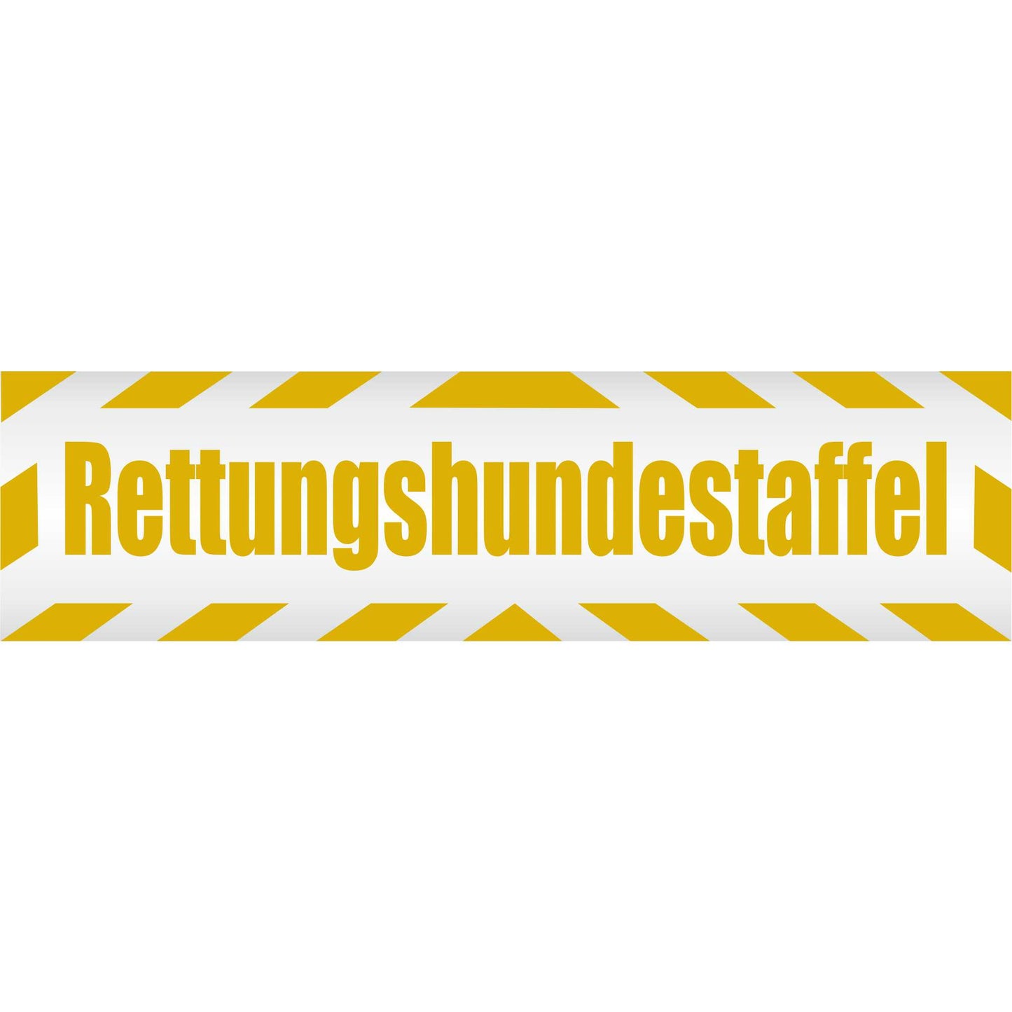 Magnetschild - Rettungshundestaffel - Magnetfolie für Auto - LKW - Truck - Baustelle - Firma