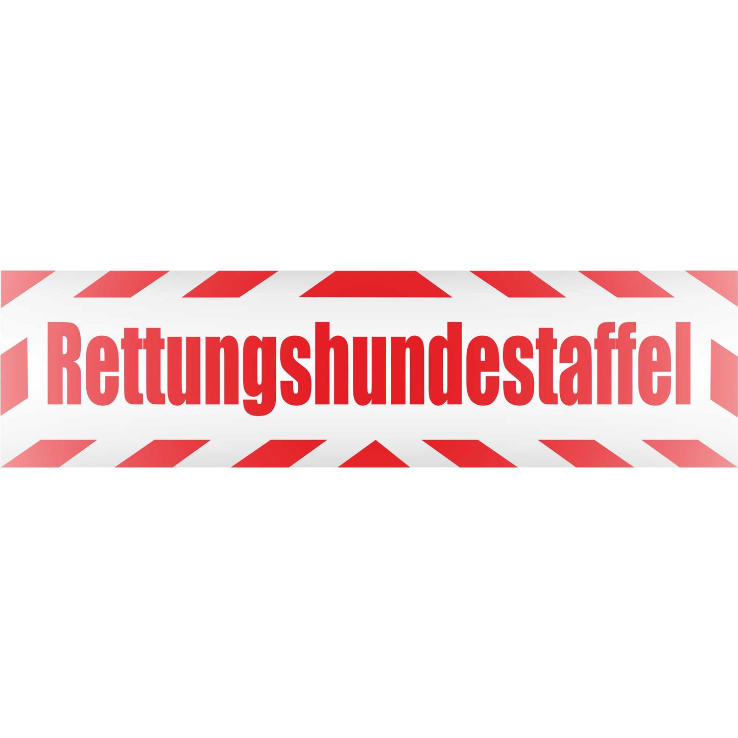 Magnetschild - Rettungshundestaffel - Magnetfolie für Auto - LKW - Truck - Baustelle - Firma