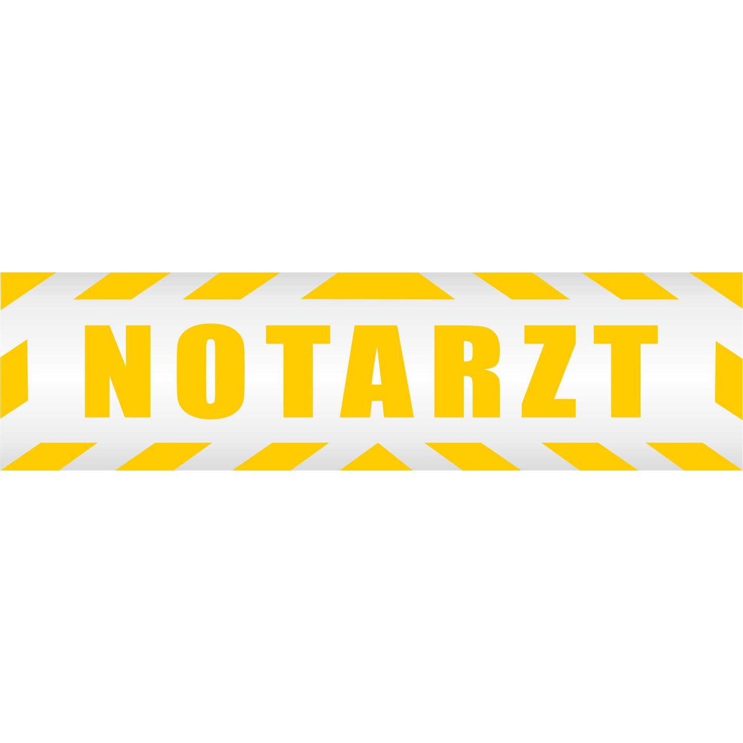Magnetschild - Notarzt - Magnetfolie für Auto - LKW - Truck - Baustelle - Firma