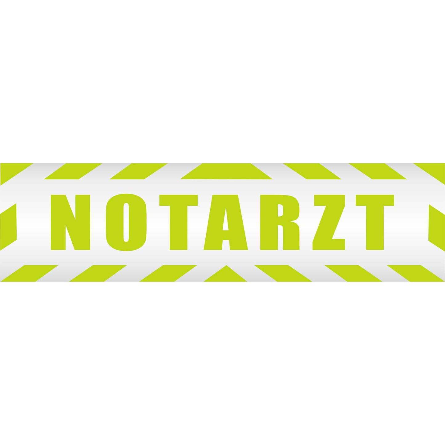 Magnetschild - Notarzt - Magnetfolie für Auto - LKW - Truck - Baustelle - Firma