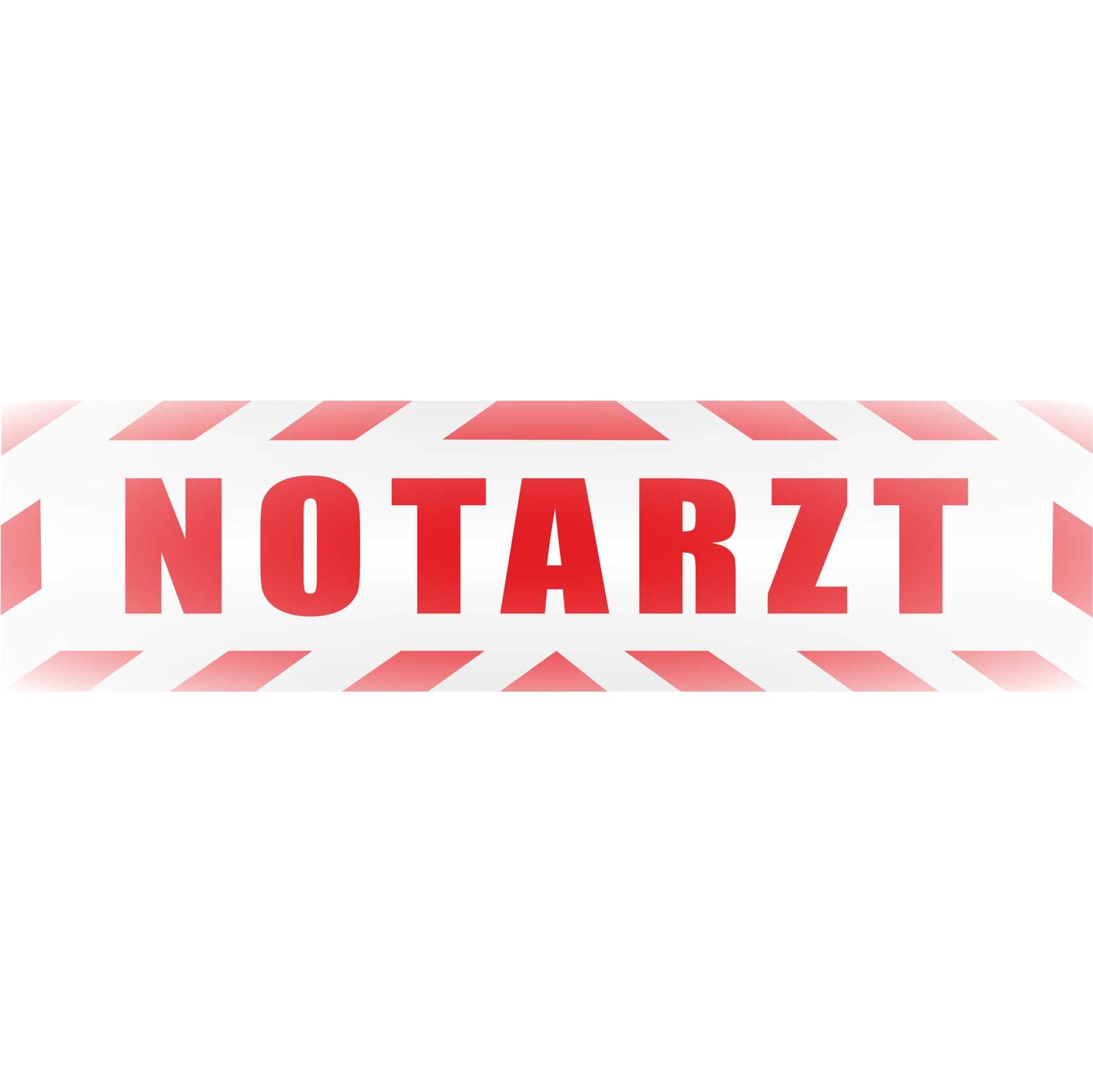 Magnetschild - Notarzt - Magnetfolie für Auto - LKW - Truck - Baustelle - Firma