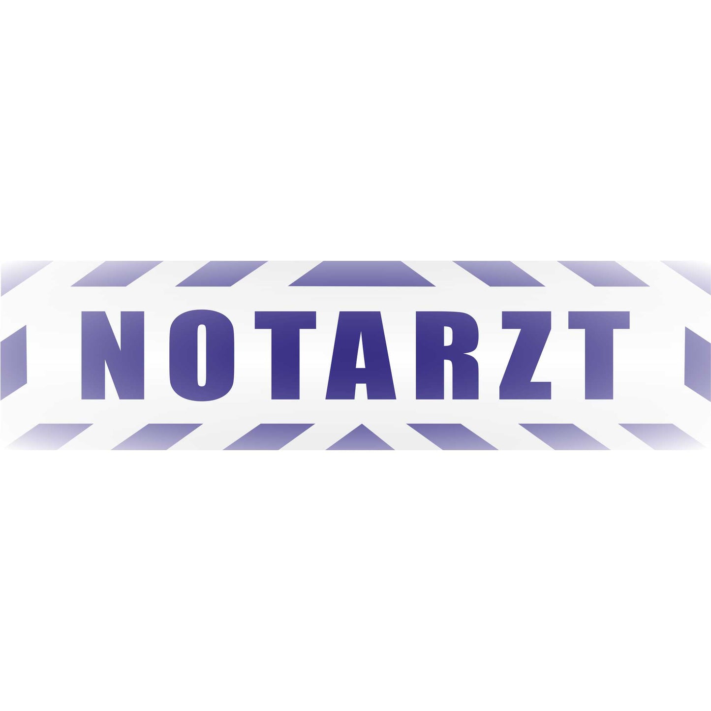 Magnetschild - Notarzt - Magnetfolie für Auto - LKW - Truck - Baustelle - Firma