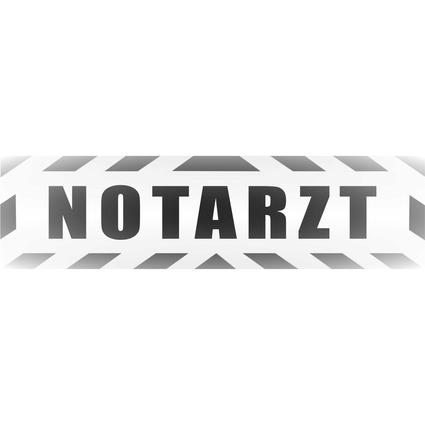 Magnetschild - Notarzt - Magnetfolie für Auto - LKW - Truck - Baustelle - Firma