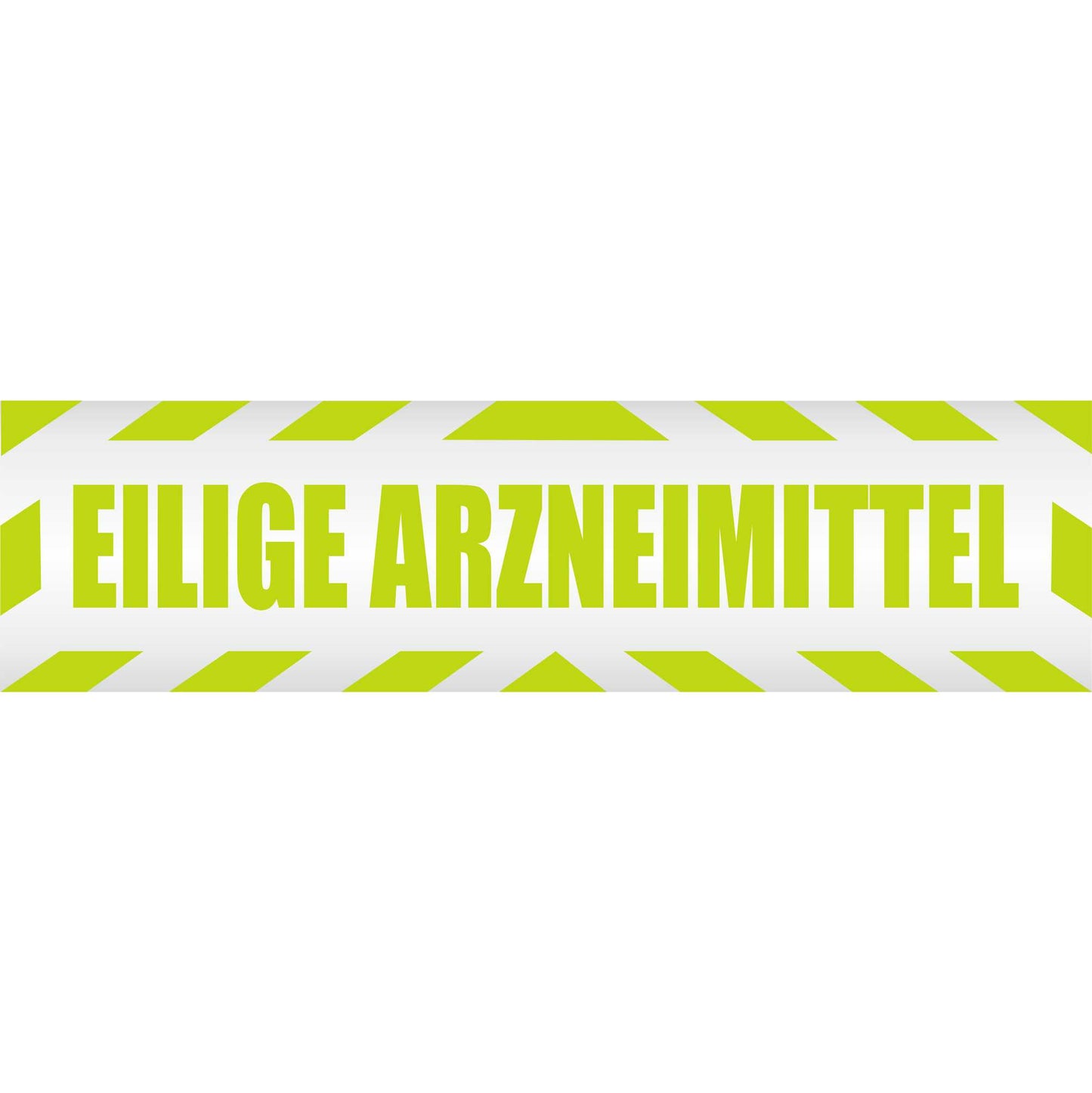 Magnetschild - Eilige Arzneimittel - Magnetfolie für Auto - LKW - Truck - Baustelle - Firma