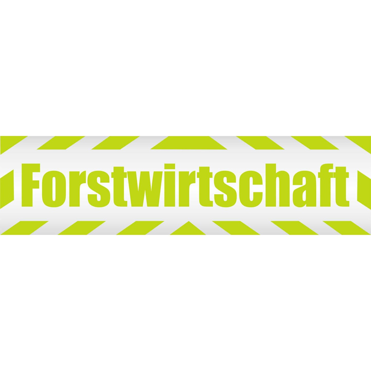 Magnetschild - Forstwirtschaft - Magnetfolie für Auto - LKW - Truck - Baustelle - Firma