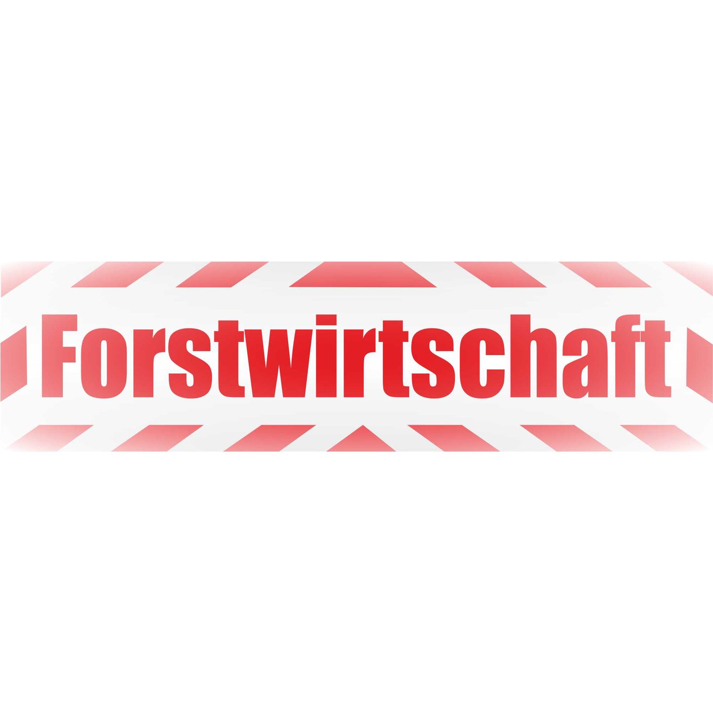 Magnetschild - Forstwirtschaft - Magnetfolie für Auto - LKW - Truck - Baustelle - Firma